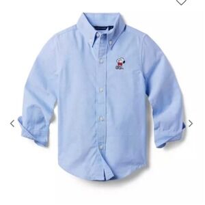 Janie and Jack Kids PEANUTS‎ Snoopy Oxford Shirt